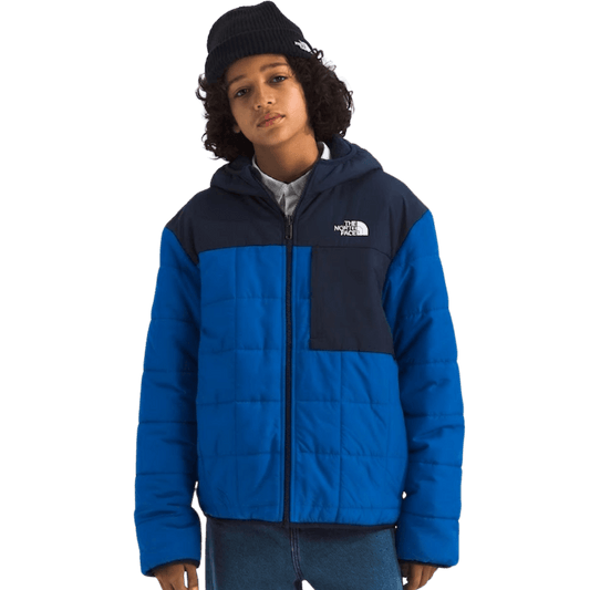 NORTH FACE B RVRSIBLE SHASTA FZ HOOD JKT ACTIVE BLUE BOLD BLUE