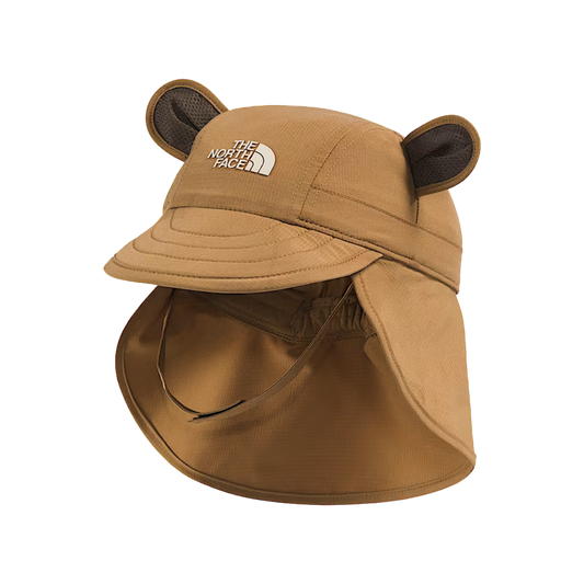 NORTH FACE BABY CLASS V SUN BUSTER HAT TEDDY BROWN