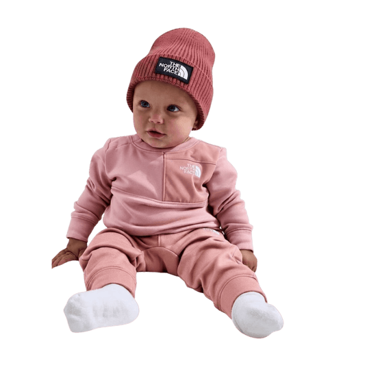 NORTH FACE BABY PERFORMANCE FLEECE SET PRIMROSE CLAY