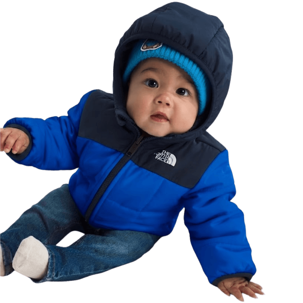 NORTH FACE BABY RVRSBLE SHASTA FZ JKT ACTIVE BLUE BOLD BLUE