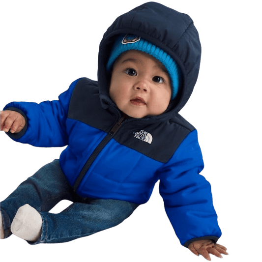NORTH FACE BABY RVRSBLE SHASTA FZ JKT ACTIVE BLUE BOLD BLUE