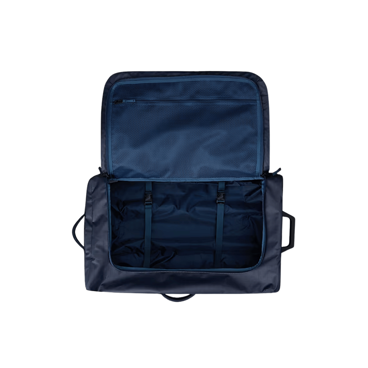 NORTH FACE BASE CAMP VOYAGER 29 ROLLER - SHADY BLUE/SUMMIT NAVY, INTERNAL SPACE