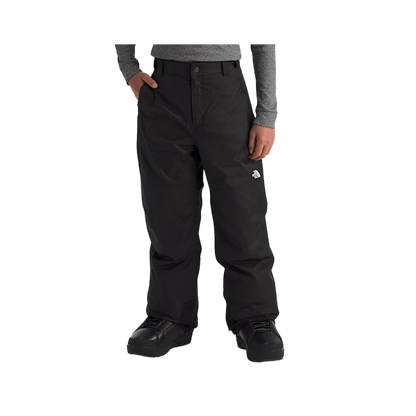 NORTH FACE BOY'S FREEDOM INSULATED PANT - TNF BLACK, FRONT ANGLE, XS, SM, MD, LG, XL, XXL