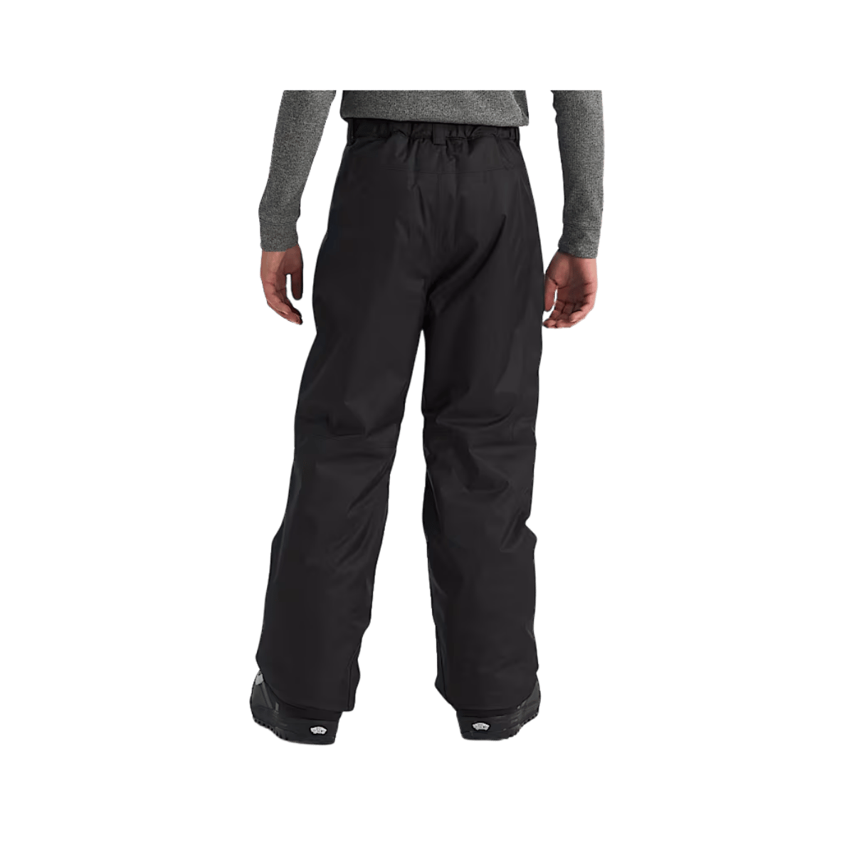 NORTH FACE BOY'S FREEDOM INSULATED PANT - TNF BLACK, BACK ANGLE, XS, SM, MD, LG, XL, XXL