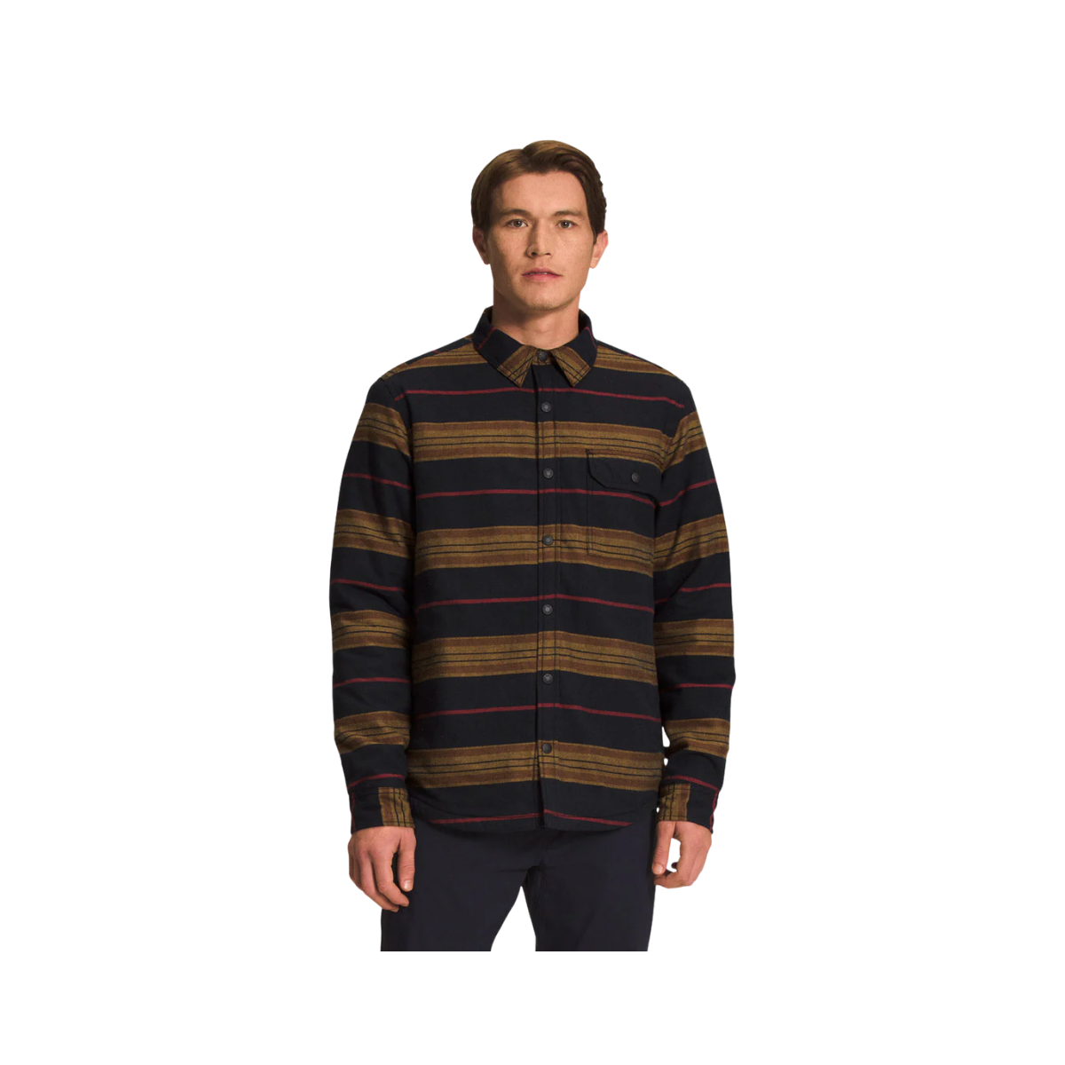 NORTH FACE CAMPSHIRE SHIRT LEATHER BROWN