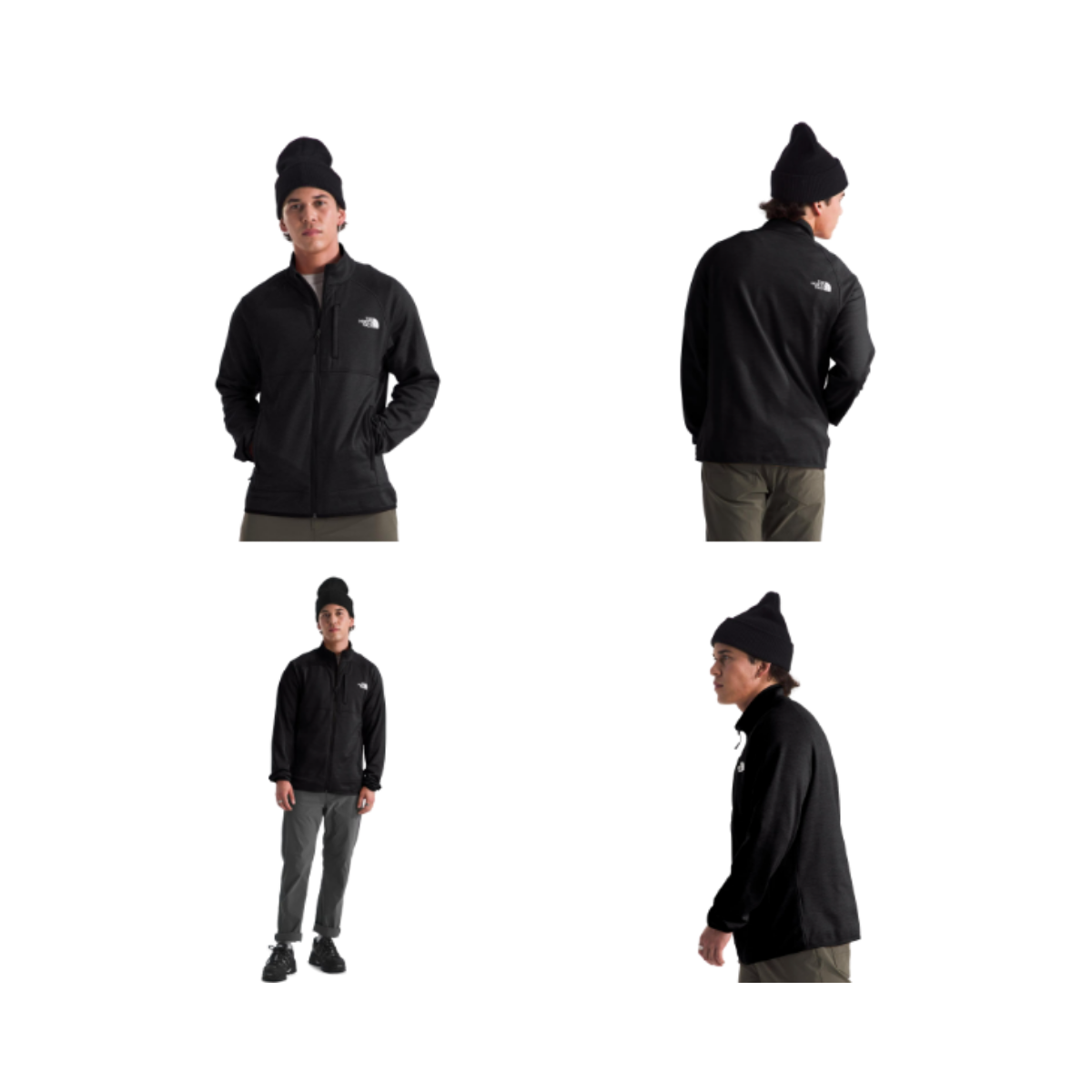 NORTH FACE CANYONLANDS FULL ZIP TNF BLACK