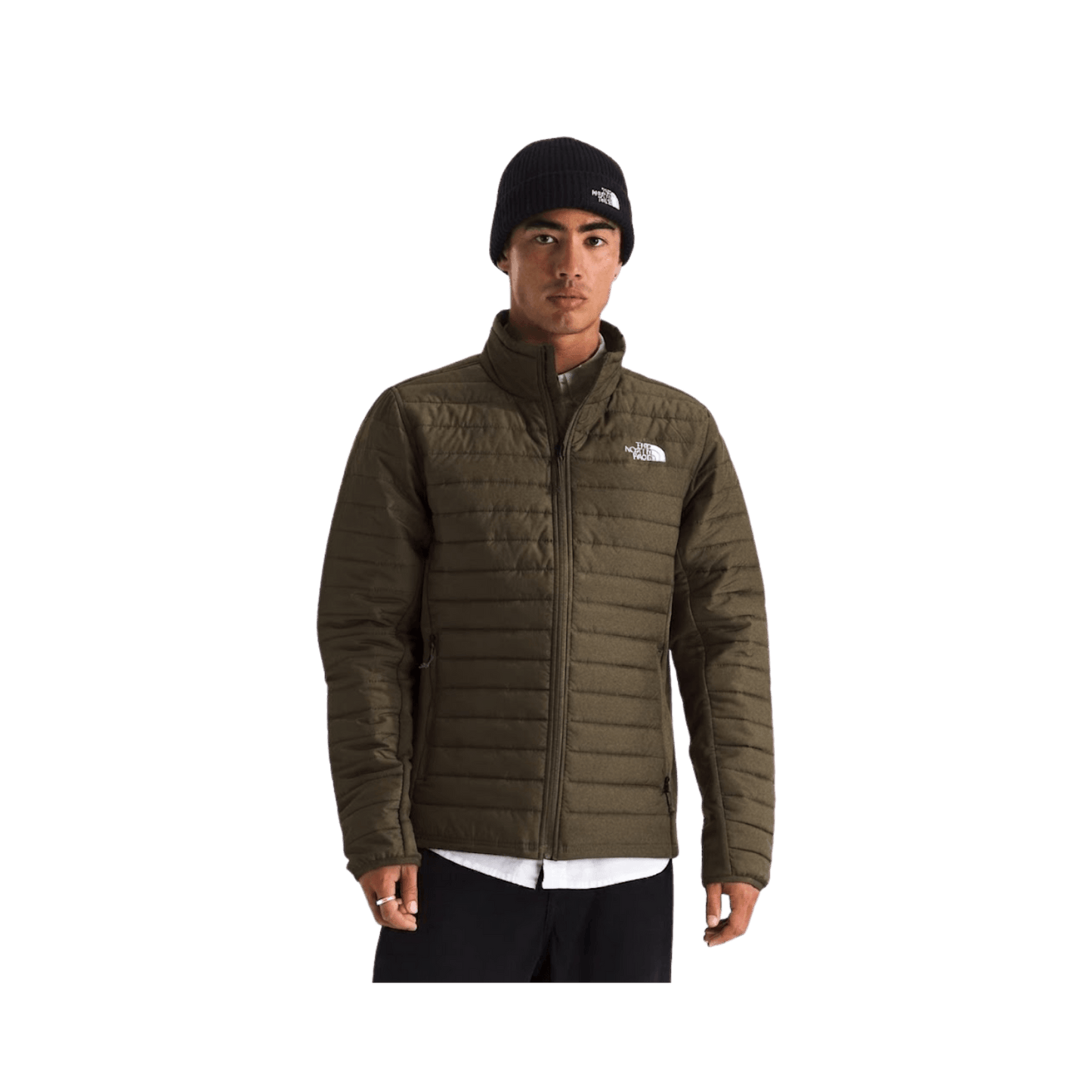 NORTH FACE CANYONLANDS HYBRID JACKET- CARAWAY SEED