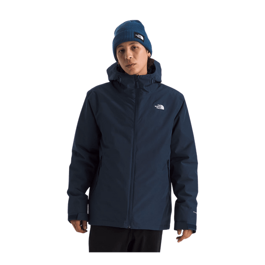 NORTH FACE CARTO MONO TRICLMTE HOODED JACKET- SUMMIT NAVY