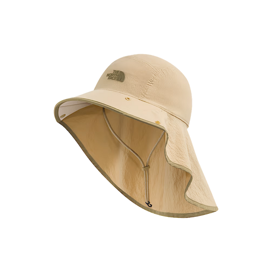 NORTH FACE CLASS V CONVERTIBLE SUNSHIELD KHAKI STONE CEDAR