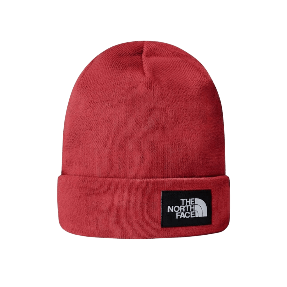 NORTH FACE DOCK WORKER RECYCLED BEANIE ELEVATION RED