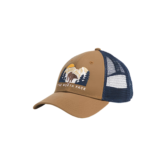 NORTH FACE EMBROIDERED MUDDER TRUCKER HAT ULTILITY BROWN