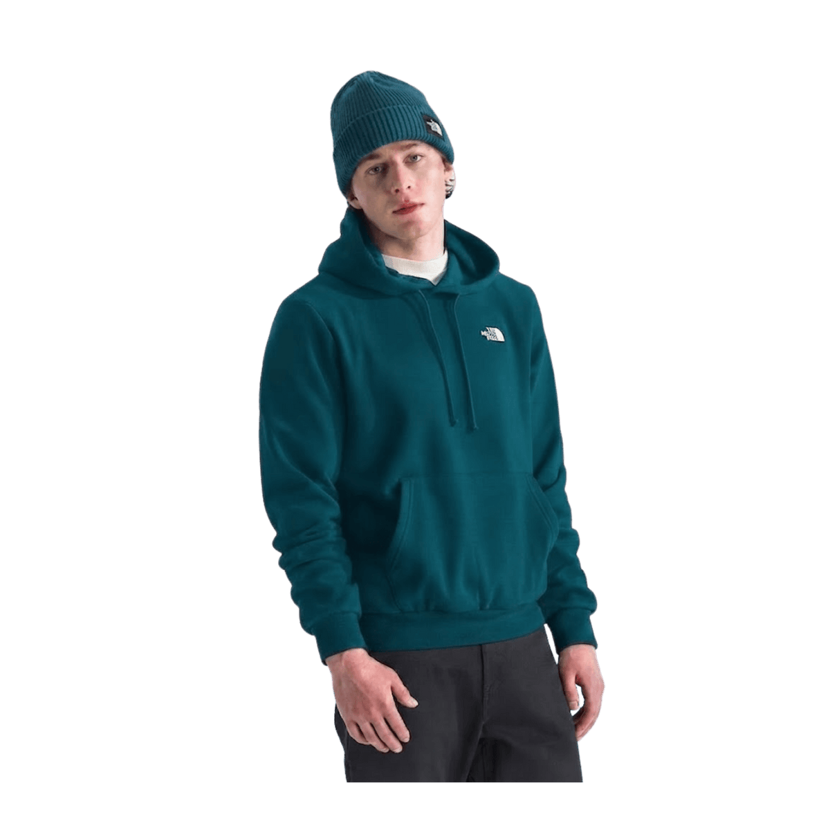 NORTH FACE EVOLUTION SIMPLE DOME HOODIE PACIFIC TEAL