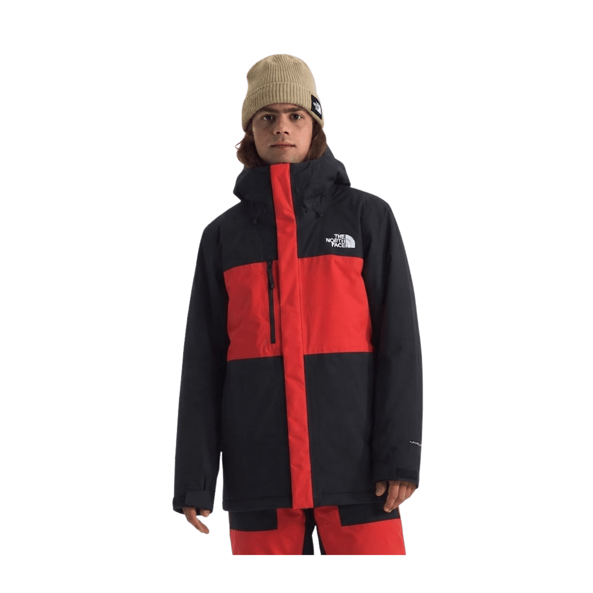 NORTH FACE FREEDOM INSULATED JACKET- RED/BLACK