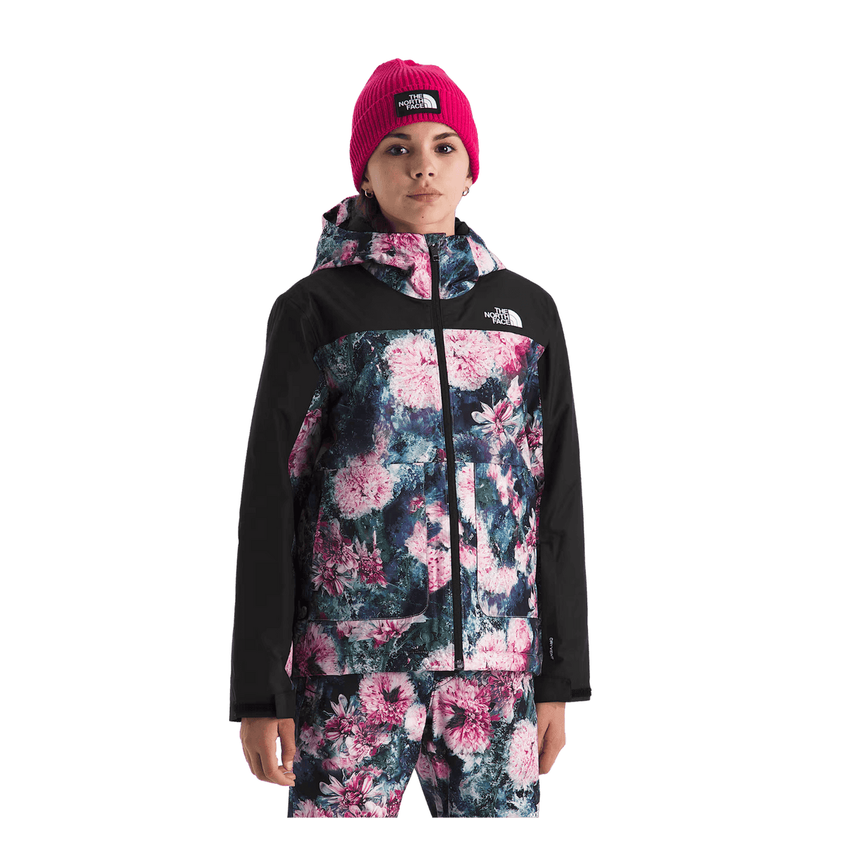 NORTH FACE G FREEDOM INSULATED JKT FLORAL PRINT