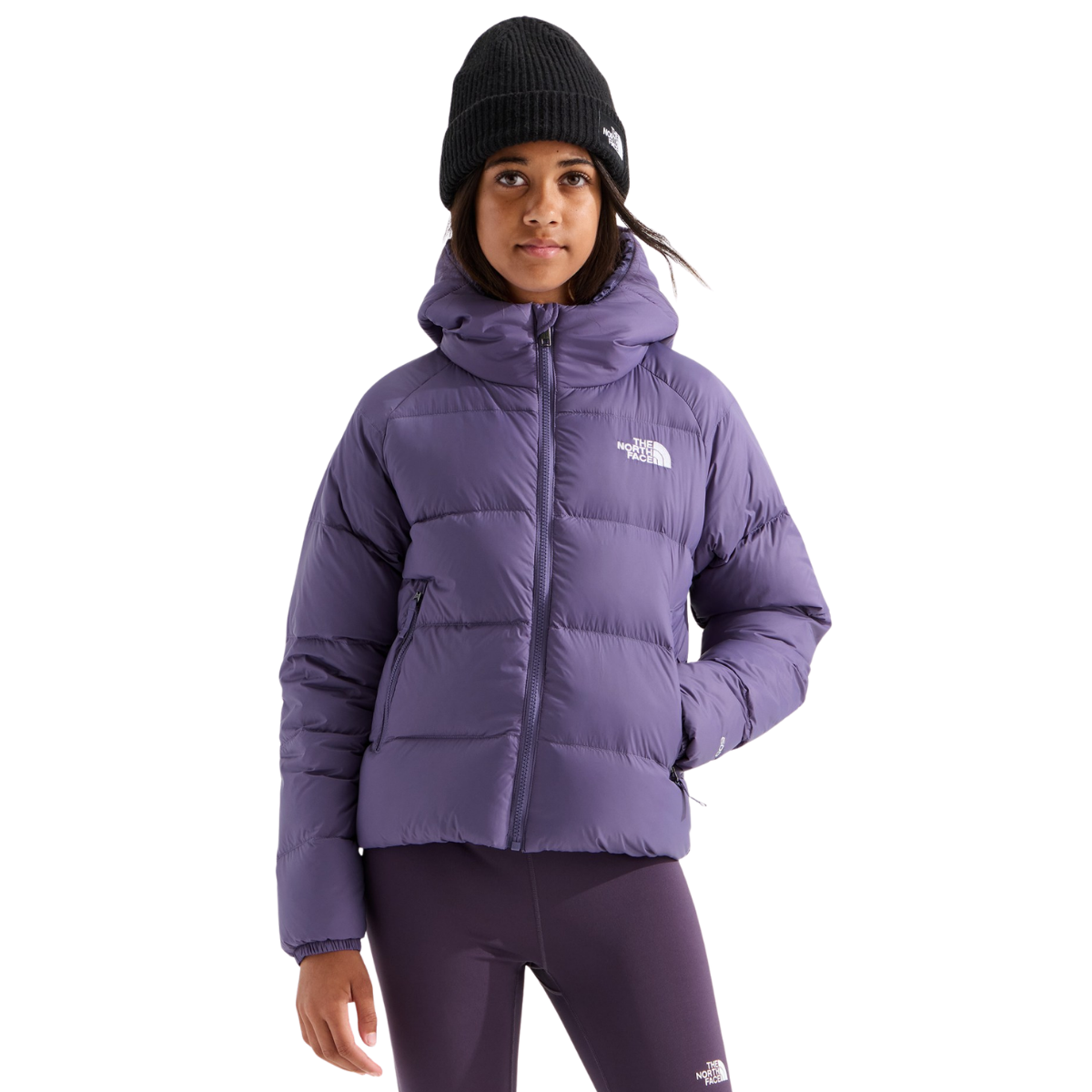 NORTH FACE G HYDRENALITE DOWN HOODED JKT GROUNDED PLUM