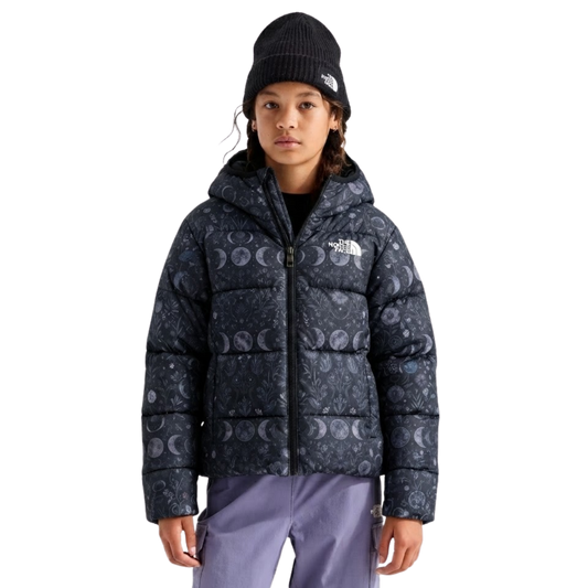 NORTH FACE G HYDRENALITE DOWN HOODED JKT MOON FLORAL PRINT