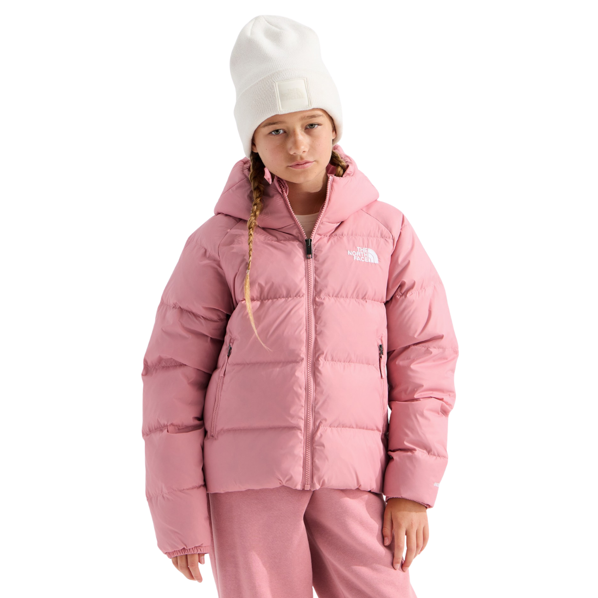NORTH FACE G HYDRENALITE DOWN HOODED JKT PRIMROSE