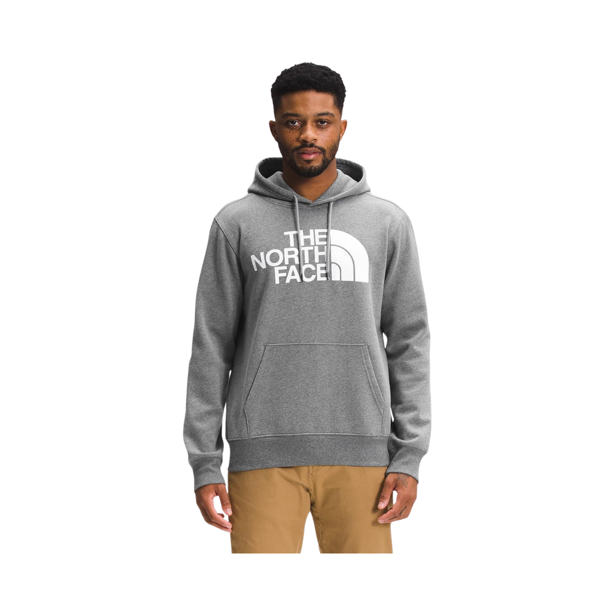 NORTH FACE HALF DOME PULLOVER HOODIE TNF MED GREY HEATHER