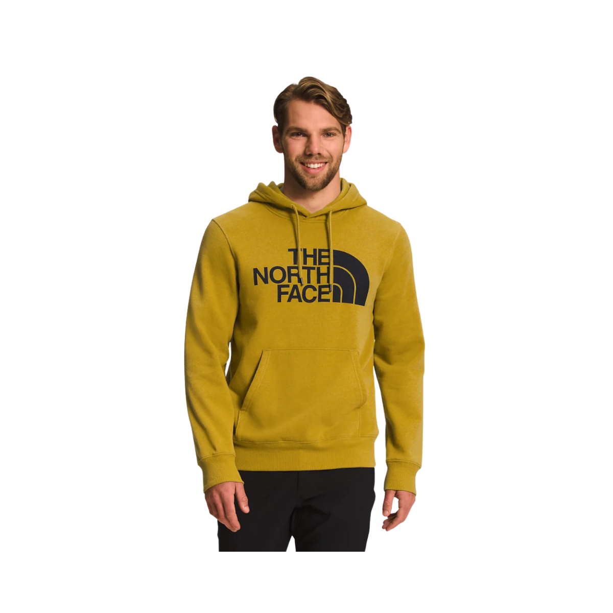 NORTH FACE HALF DOME PULLOVER HOODIE MINERAL GOLD
