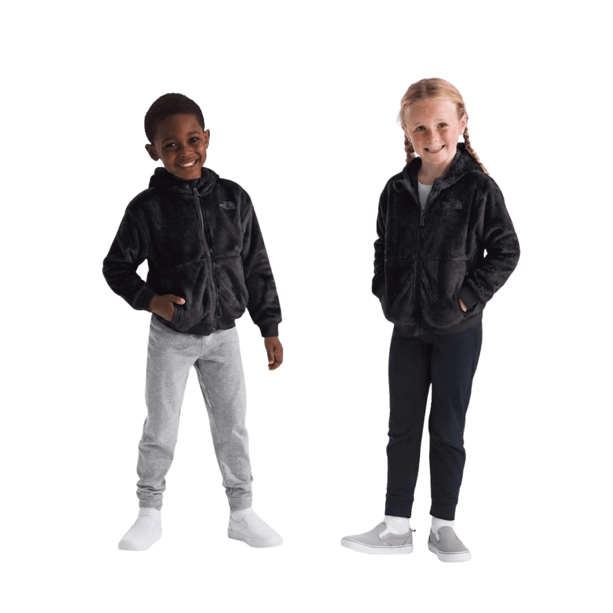 NORTH FACE K OSITO FZ HOODIE TNF BLACK