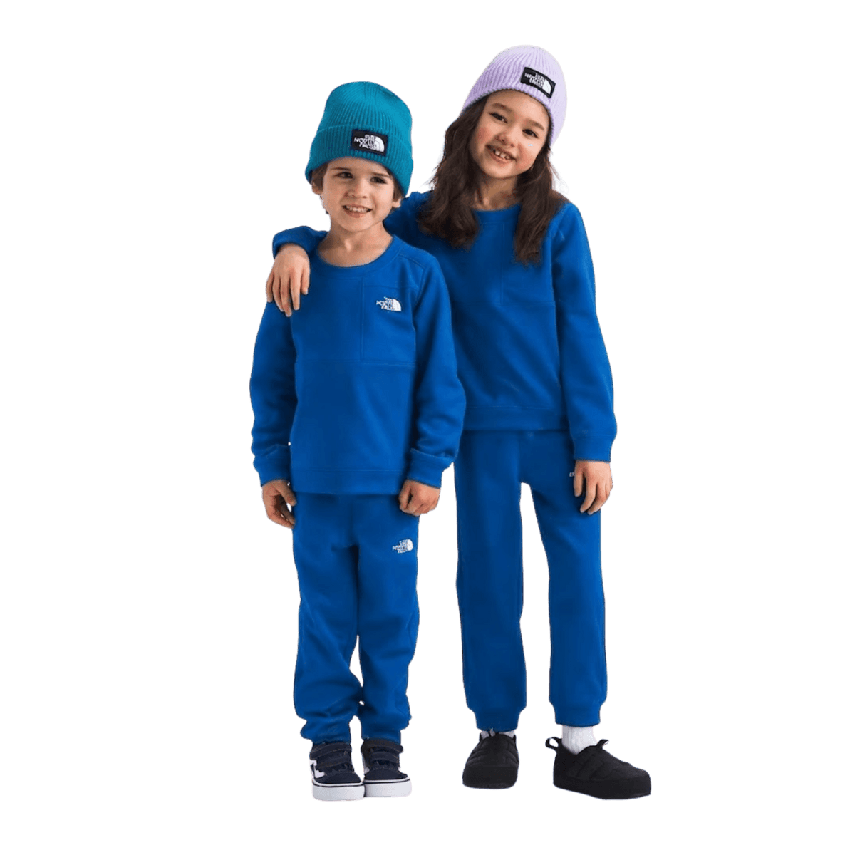 NORTH FACE K PERFORMANCE FLEECE SET ACTIVE BLUE BOLD BLUE