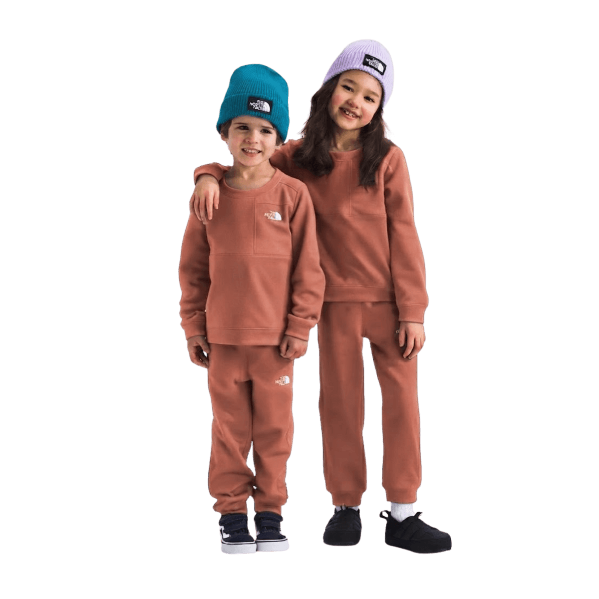 NORTH FACE K PERFORMANCE FLEECE SET PRIMROSE CLAY
