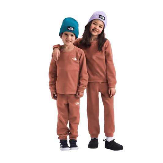 NORTH FACE K PERFORMANCE FLEECE SET PRIMROSE CLAY
