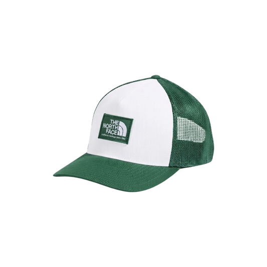 NORTH FACE KEEP IT PATCHED TRUCKER CAP DEEP GRASS GREEN
