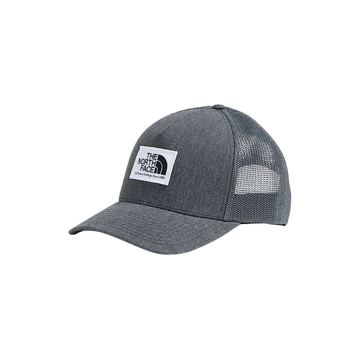 NORTH FACE KEEP IT PATCHED TRUCKER HAT TNF MEDIUM GREY HEATHER