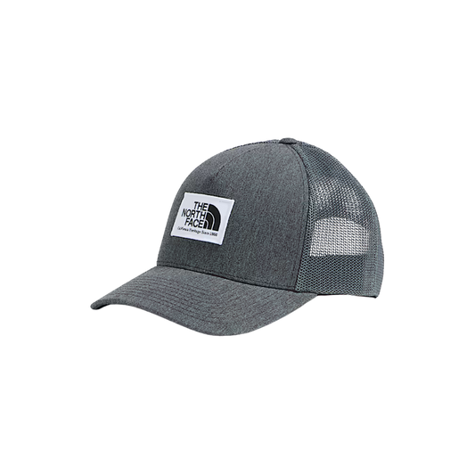 NORTH FACE KEEP IT PATCHED TRUCKER HAT TNF MEDIUM GREY HEATHER