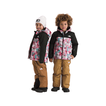 NORTH FACE KIDS FREEDOM INSULATED JACKET - LILAC LENS FLARE PRINT, FRONT ANGLE, 02, 03, 04, 05, 06