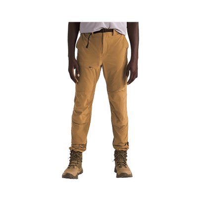 NORTH FACE MEN'S BASIN PRO PANT - UTILITY BROWN, FRONT ANGLE, 32, 34, 36, 38, 40