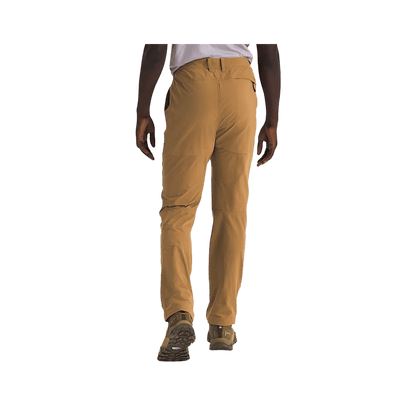 NORTH FACE MEN'S BASIN PRO PANT - UTILITY BROWN, BACK ANGLE, 32, 34, 36, 38, 40