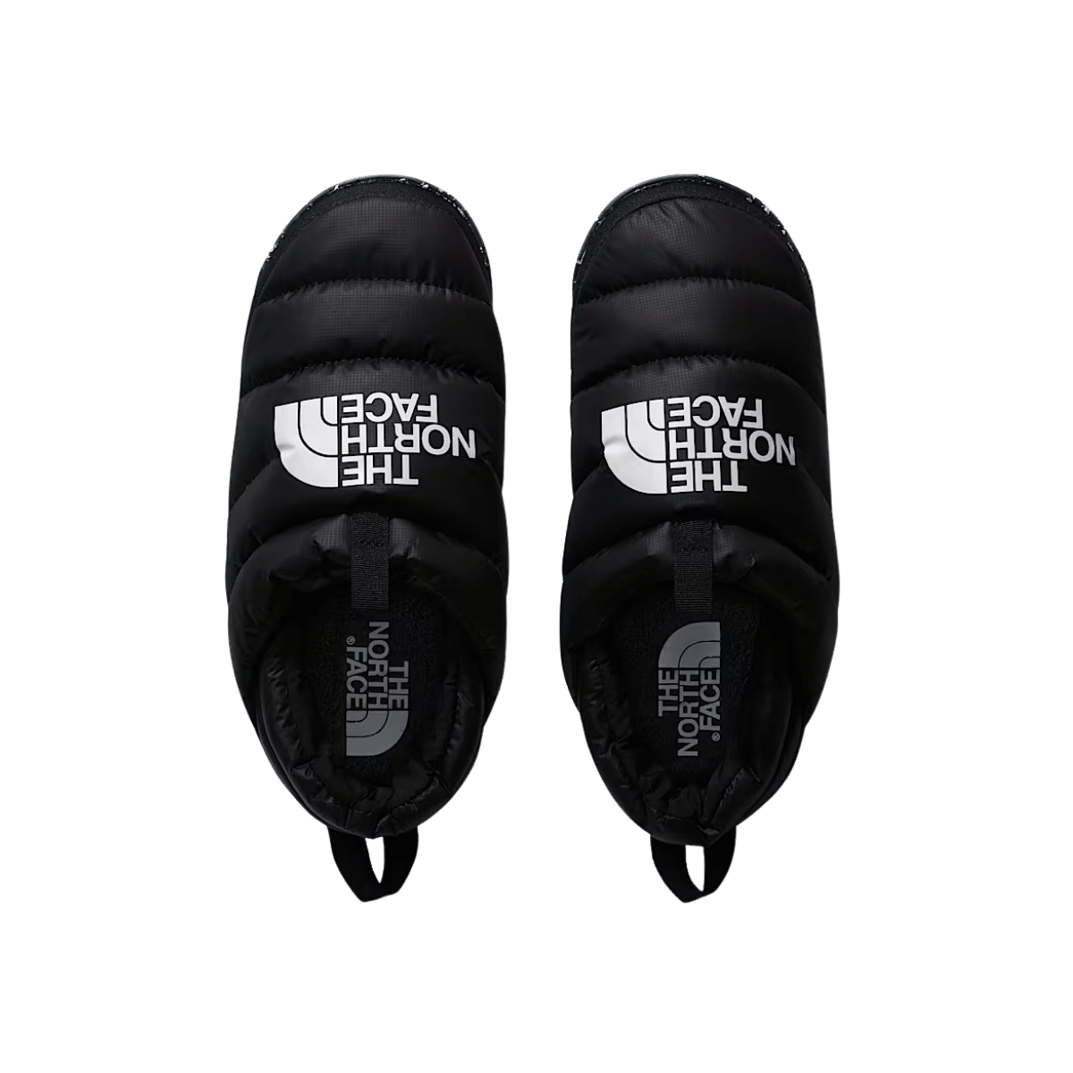 NORTH FACE MEN'S NUPTSE MULE - TNF BLACK/TNF WHITE, TOP ANGLE, 09.0, 10.0, 11.0, 12.0, 13.0