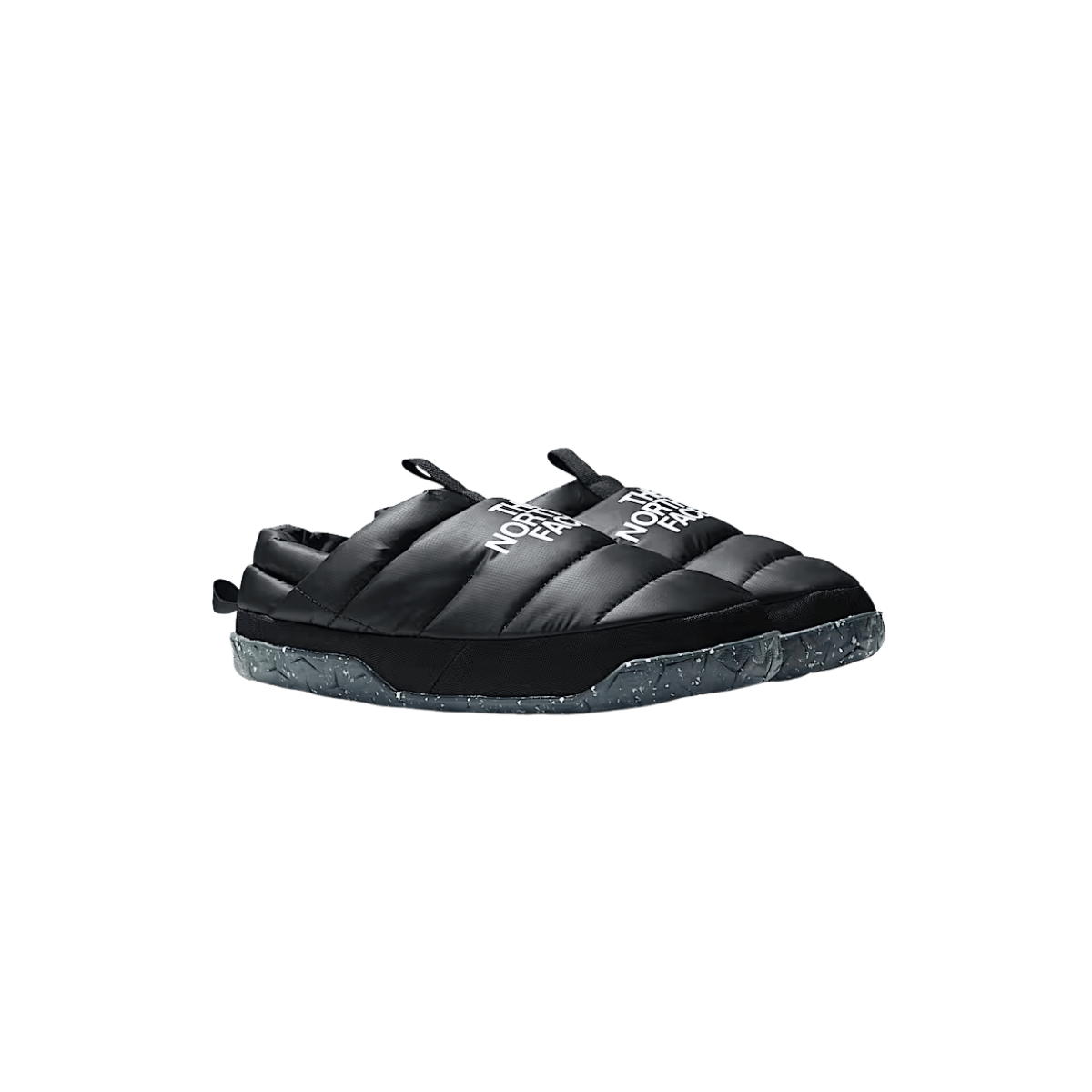 NORTH FACE MEN'S NUPTSE MULE - TNF BLACK/TNF WHITE, SIDE ANGLE, 09.0, 10.0, 11.0, 12.0, 13.0