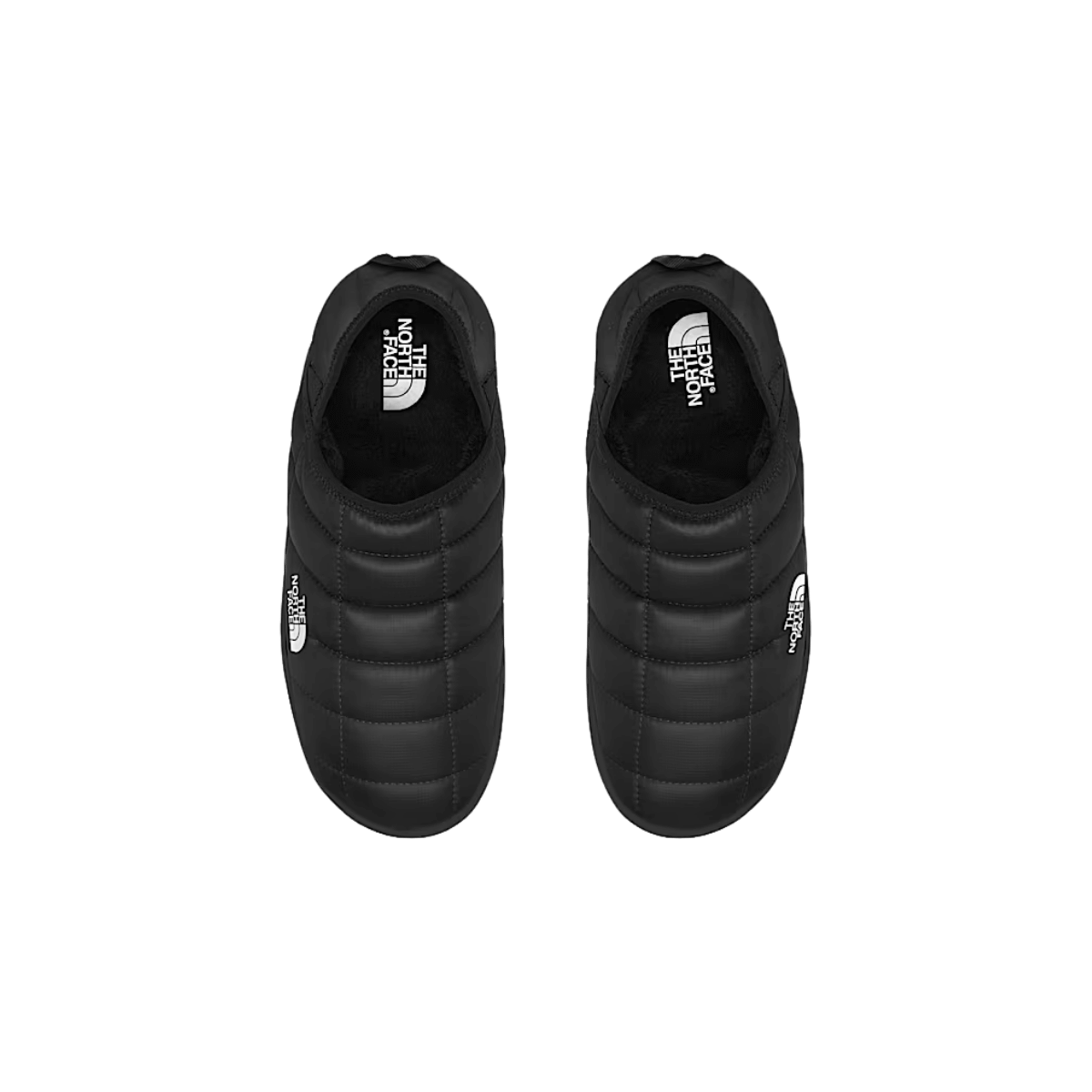 NORTH FACE MEN'S THERMOBALL TRACTION MULE V - TNF BLACK/TNF WHITE, TOP ANGLE, 07.0, 08.0, 09.0, 10.0, 11.0, 12.0, 13.0