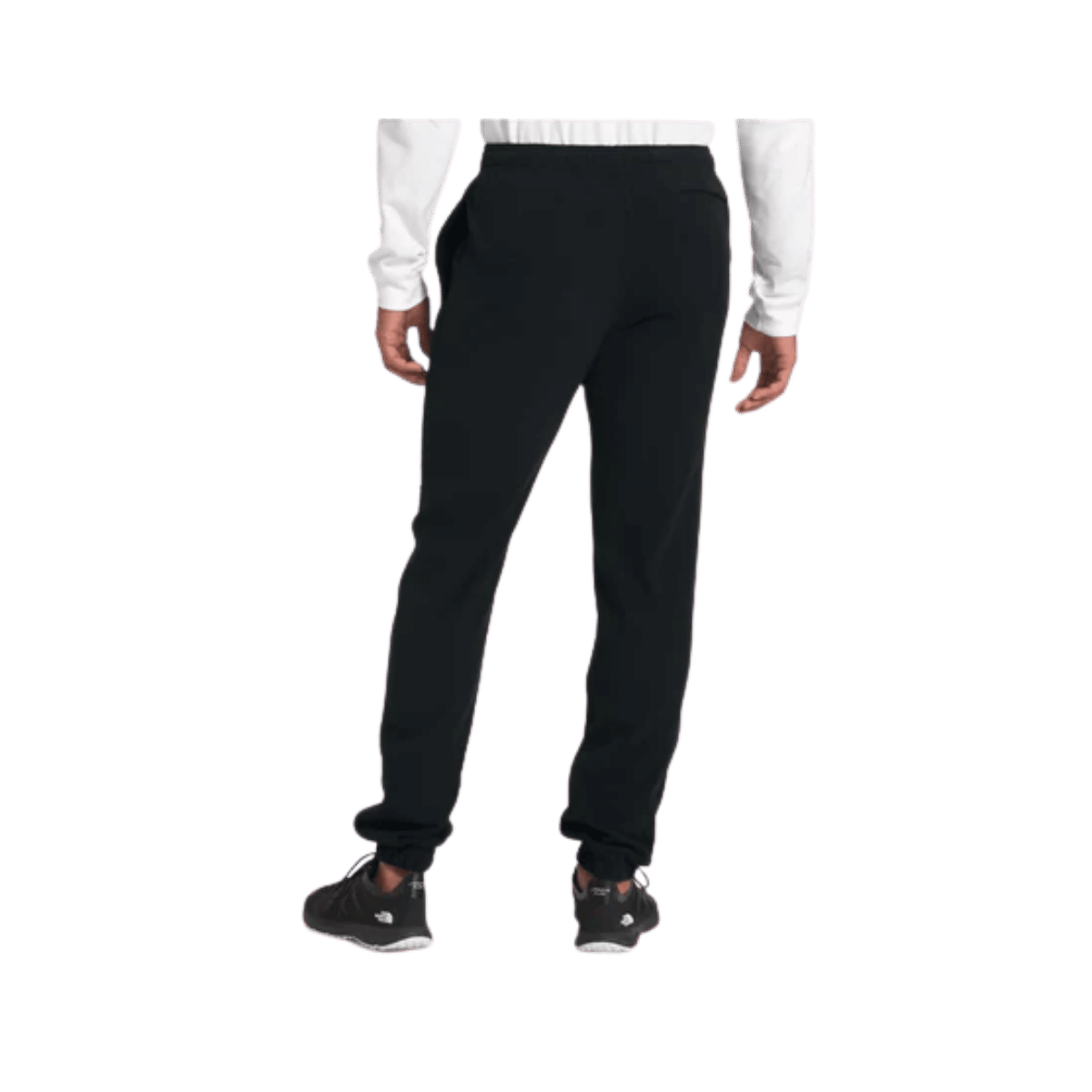 NORTH FACE MEN'S TKA GLACIER PANT - TNF BLACK, BACK ANGLE, SM, MD, LG, XL, XXL