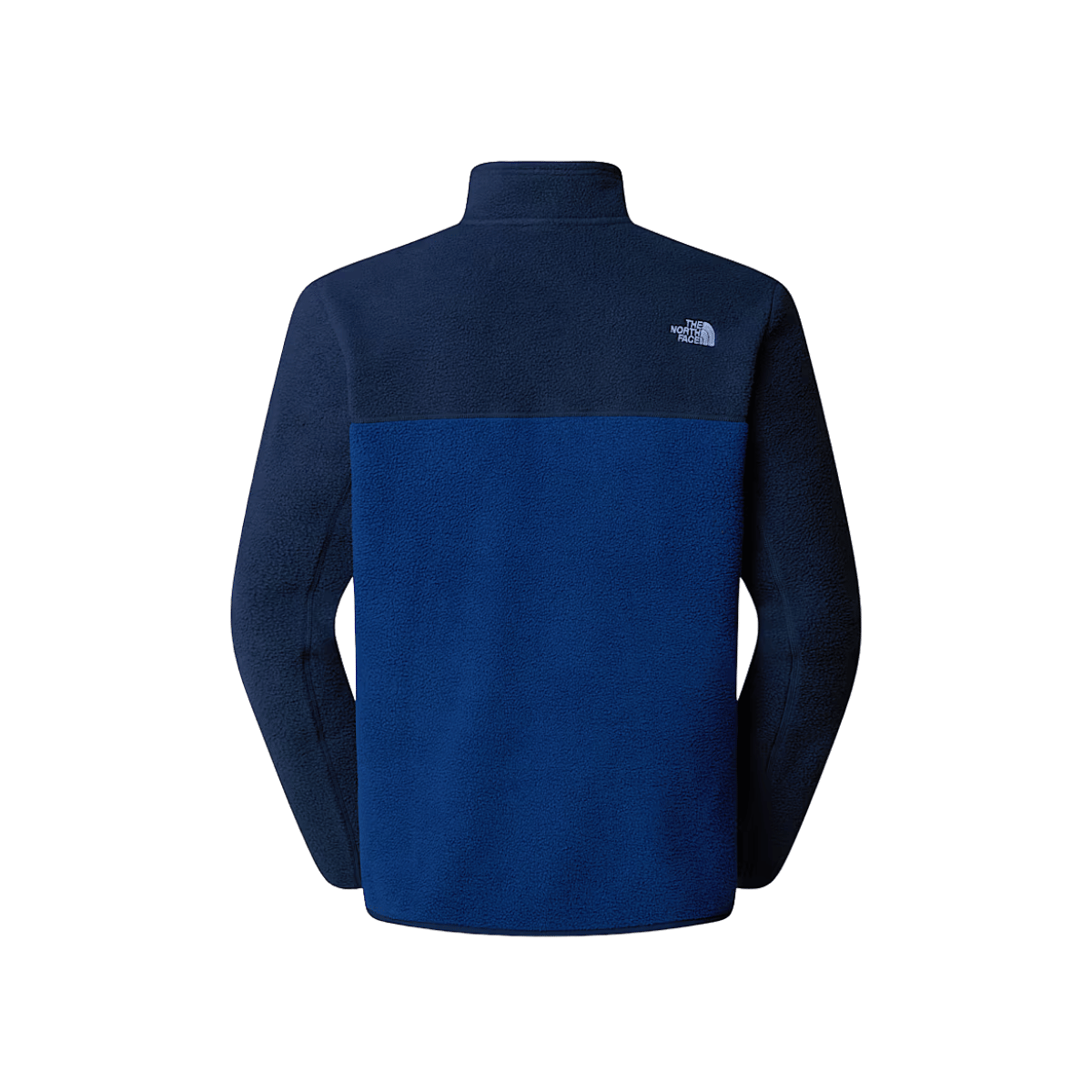 NORTH FACE MEN'S YUMIORI FULL ZIP - ESTATE BLUE/SUMMIT NAVY, BACK ANGLE, SM, MD, LG, XL, XXL