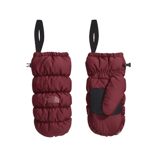 NORTH FACE MONTANA PUFFER MITT GARNET