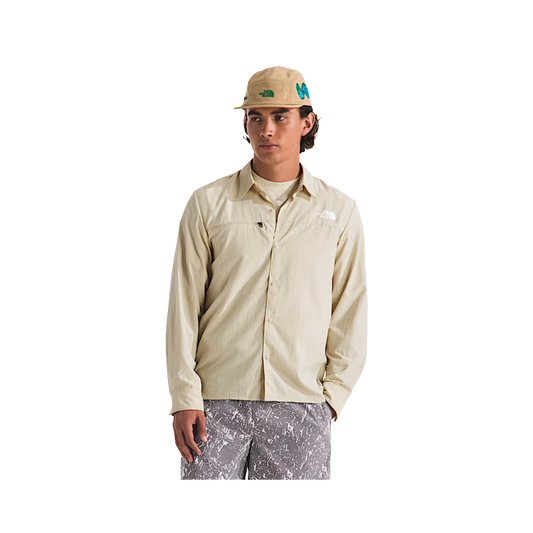 NORTH FACE PACKABLE L/S SHIRT DESERT STONE