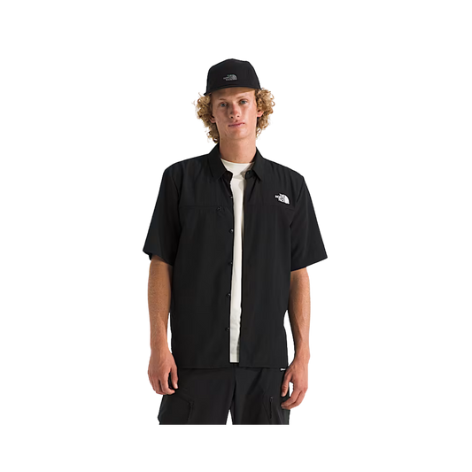 NORTH FACE PACKABLE S/S SHIRT TNF BLACK