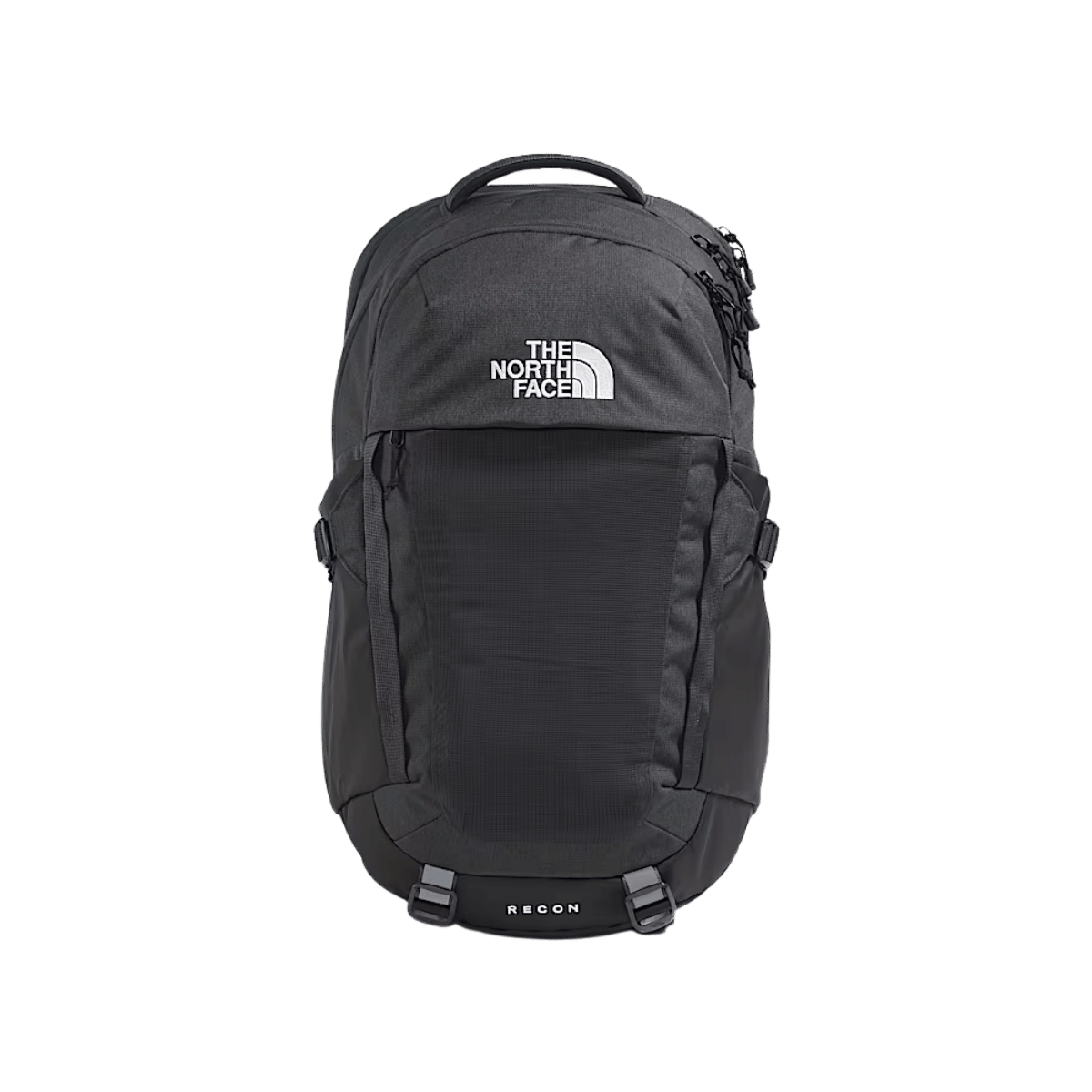NORTH FACE RECON BACKPACK LIGHT GRAY HEATHER TNF BLACK