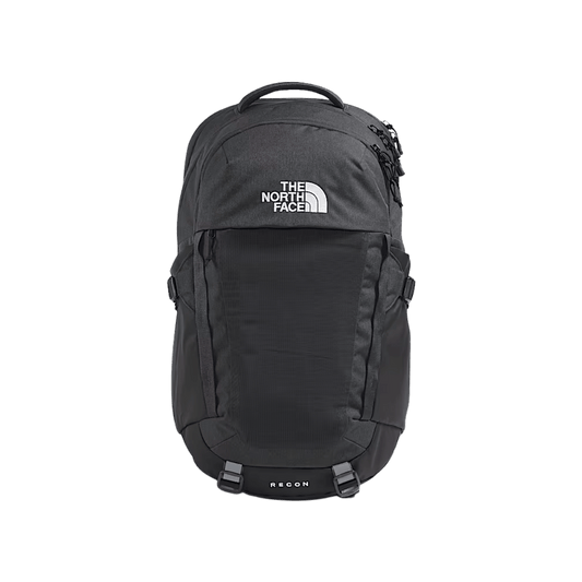 NORTH FACE RECON BACKPACK LIGHT GRAY HEATHER TNF BLACK