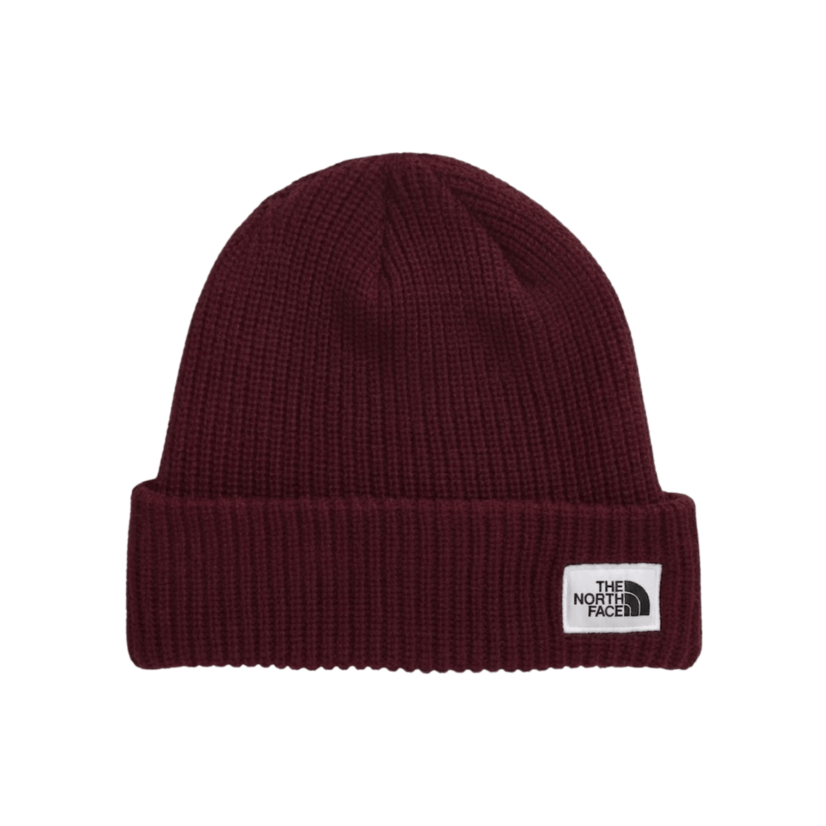 NORTH FACE SALTY BAE LINED BEANIE GARNET