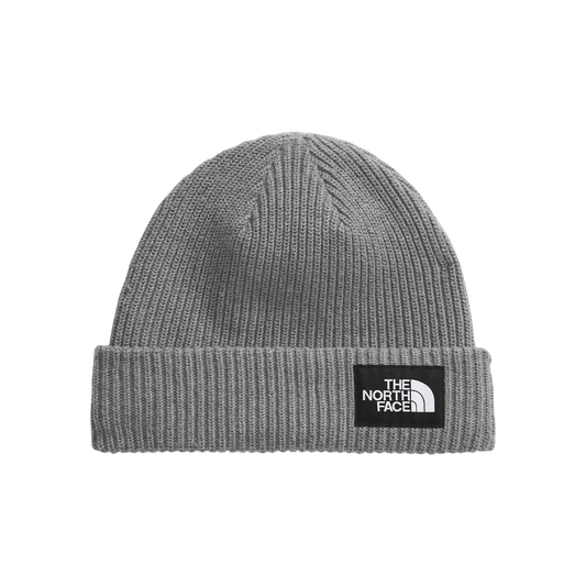 NORTH FACE SALTY LINED BEANIE TNF MED GREY HEATHER