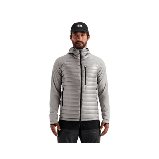 NORTH FACE SUMMIT BREITHORN HYBRID HOODIE- STONE SLAB