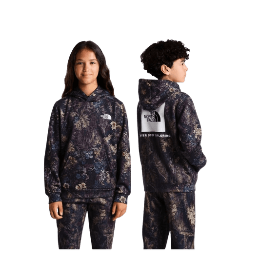 NORTH FACE TEEN EVOLUTION BOX NSE PO HOOD END MN FLORAL PRINT