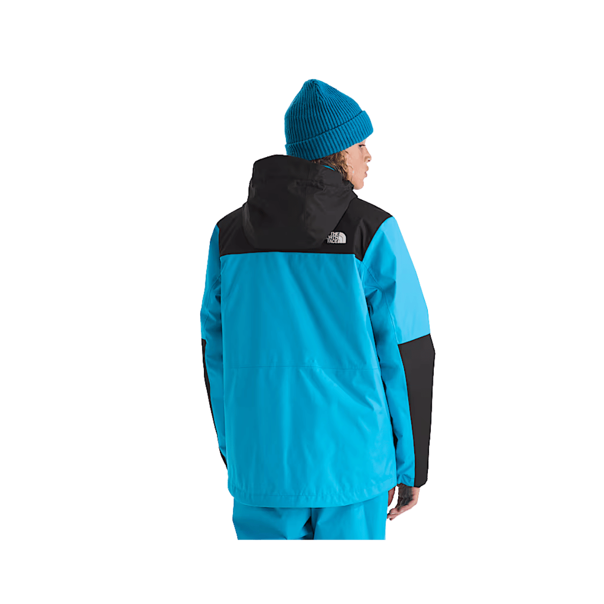 NORTH FACE TEEN FREEDOM TRICLIMATE - MERIDIAN BLUE, BACK ANGLE, SM, MD, LG, XL, XXL