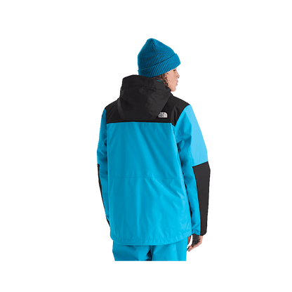 NORTH FACE TEEN FREEDOM TRICLIMATE - MERIDIAN BLUE, BACK ANGLE, SM, MD, LG, XL, XXL