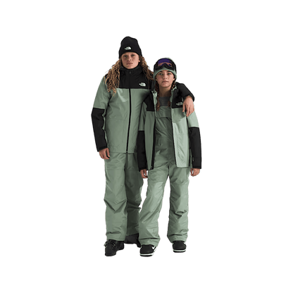 NORTH FACE TEEN FREEDOM TRICLIMATE - SLATE MOSS, FRONT ANGLE, SM, MD, LG, XL, XXL